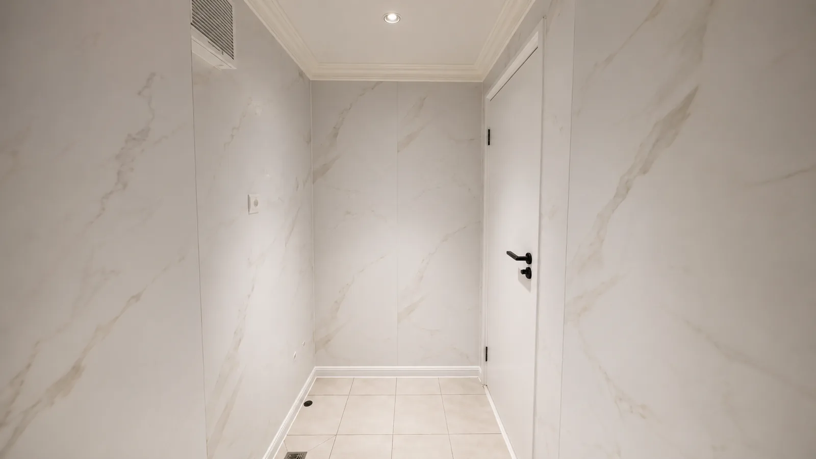 Bathroom · full marble walls
