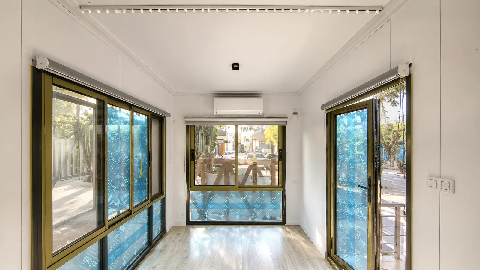 Enclosed verandah